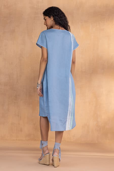 Kaveri Brush Stroke Monet Dress 