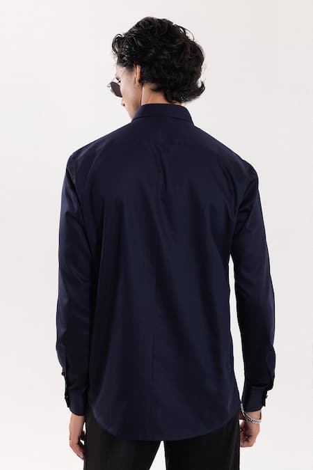 PAARSH Navy Designer Shirt  