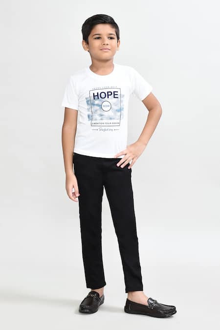 Shop_Petite Pomme_Sky Blue Cotton Striped Blazer Set _Online_at_Aza_Fashions