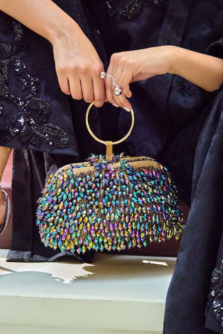 Forever Noor Disco Drizzle Cloud Handbag 