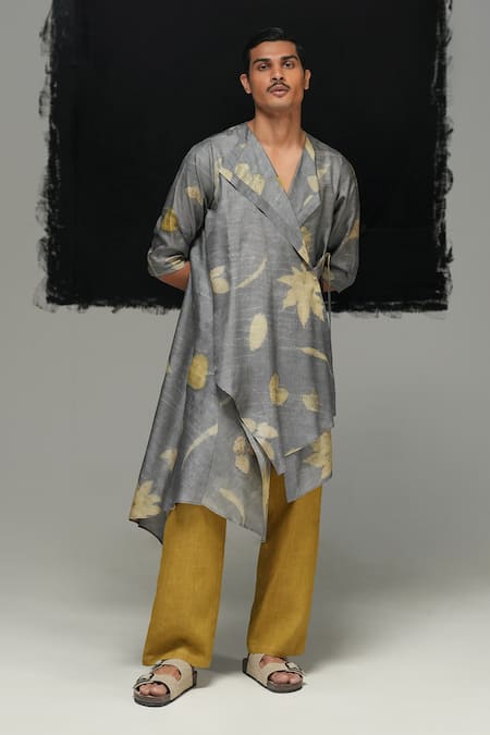 Urvashi Kaur Designer Cotton Linen Sten Pant 