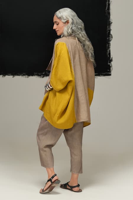 Urvashi Kaur Designer Linen Duro Pant 