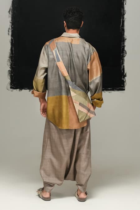 Urvashi Kaur Ibuku Pant in Avocado Green 