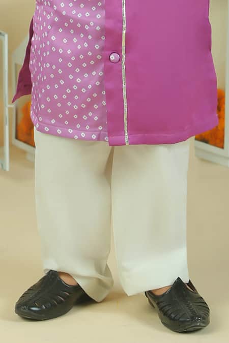 Buy Pankhuri By Priyanka Purple Modal, Satin Bandhani Kurta And Pyjama Set Online at Aza Fashions Buy_Pankhuri By Priyanka_Purple Modal, Satin Bandhani Kurta And Pyjama Set _Online_at_Aza_Fashions