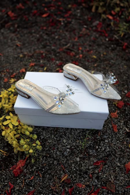 Shiveen Shiveen Ivory Valora Designer Heels 