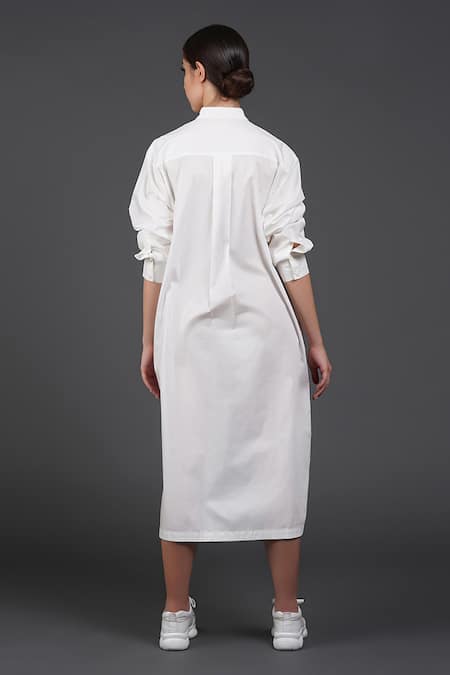 Samant Chauhan The Colour Dot Shirt Dress 