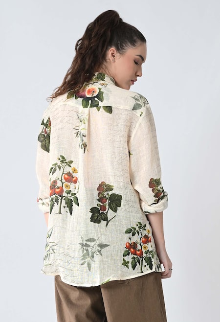 Samant Chauhan Garden Linen Shirt 