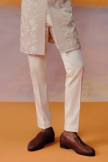 Mishru Gold Embroidery Albie Jacket Set Online at Aza Fashions Mishru_Gold Embroidery Albie Jacket Set _Online_at_Aza_Fashions