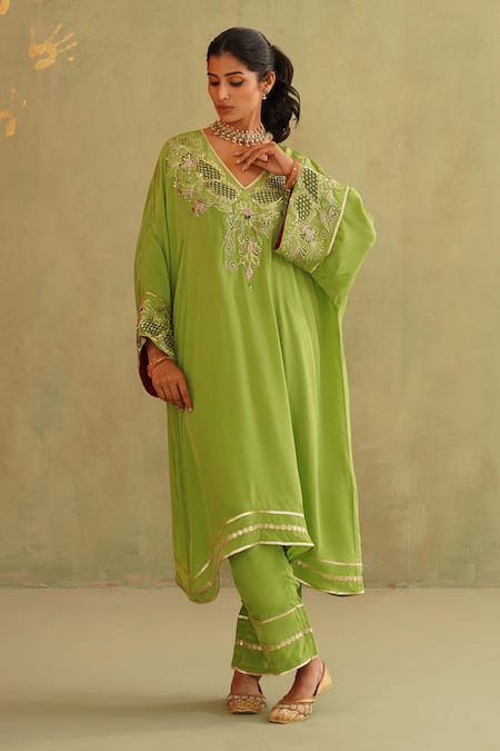 Midori By Sgv Azra Designer Kaftan Set 