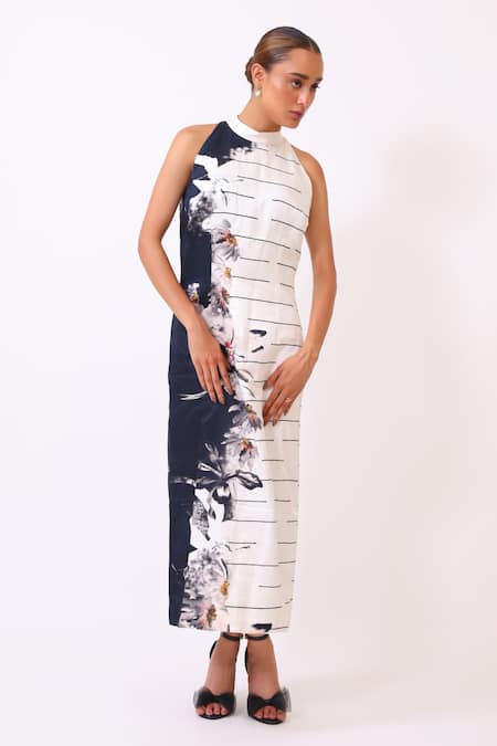 BAANI KHURANA Floral Print Dress 