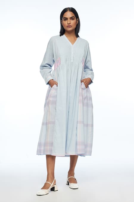 Payal Pratap Nutkana Patchwork Tunic Dress 