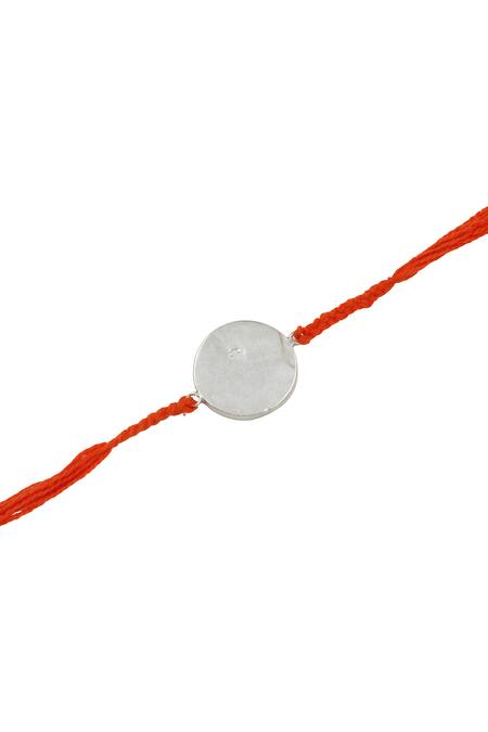 Sangeeta Boochra_Silver Mystic Armour Rakhi _Online_at_Aza_Fashions