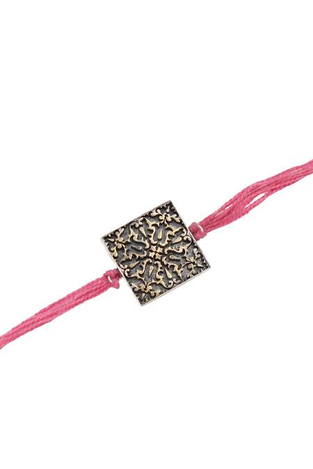 Sangeeta Boochra_Silver Heritage Rakhi _Online_at_Aza_Fashions