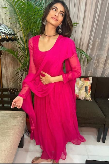 LABEL AISHWARYRIKA Chikankari Anarkali Set 