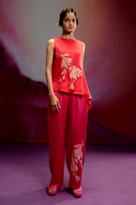 Kavitha Gutta Asymmetric Top & Pant Set 
