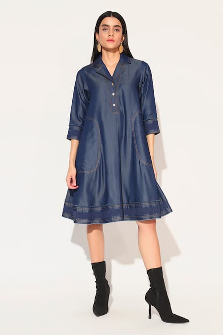 Linetribe_ LUMIRA Denim Dress 