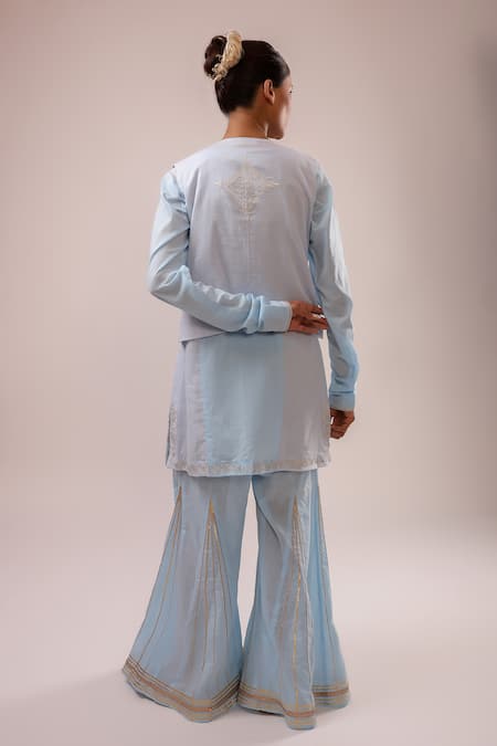 Kalakari By Akanksha Designer Blue Kurta Set  