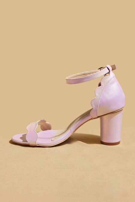 Tiesta Pink Blush Open-toe Block Heels Online at Aza Fashions Tiesta_Pink Blush Open-toe Block Heels _Online_at_Aza_Fashions