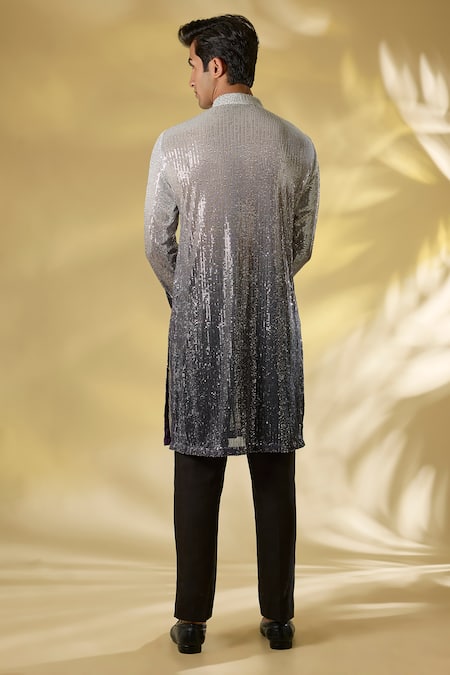 Rabani & Rakha Ombre Sequin Kurta & Pant Set