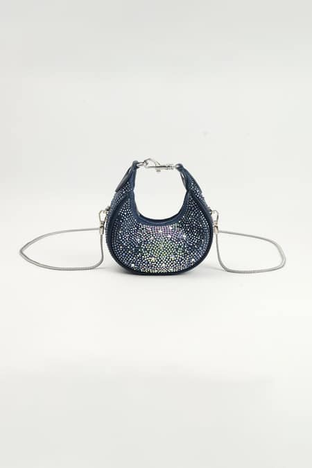 House Of Bio Mehfil Denim Moon Bag 