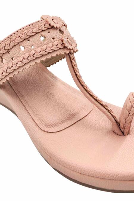 Shop_The Madras Trunk_Pink Cut Work Haiku Wedges Rang 