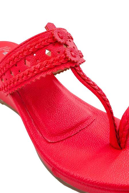 Shop_The Madras Trunk_Red Haiku Wedges Rang 