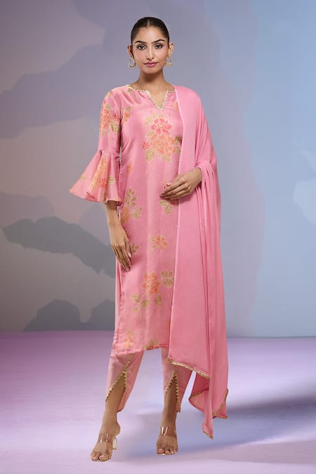 Samyukta Singhania Floral Print Kurta Set