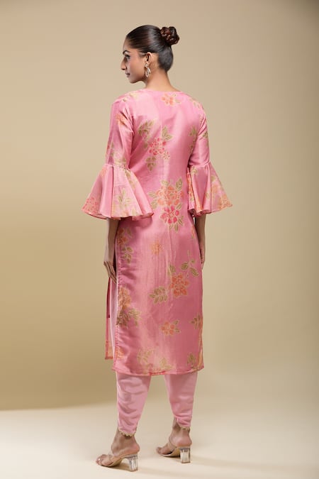 Samyukta Singhania Floral Print Kurta Set