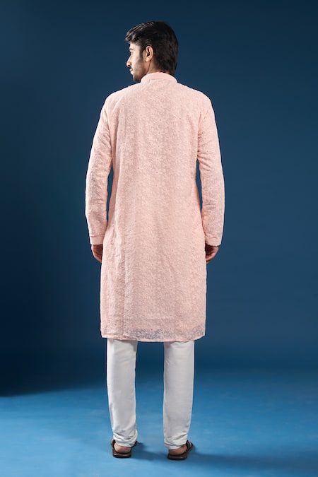 Arihant Rai Sinha Chikankari Kurta Set 