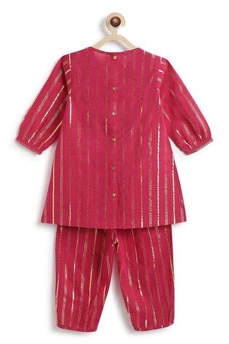 Tiber Taber Pink Designer Kurta & Salwar Set 