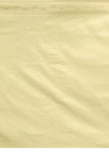 Samyukta Singhania_Green Flower Weave Banarasi Silk Saree With Running Blouse _at_Aza_Fashions