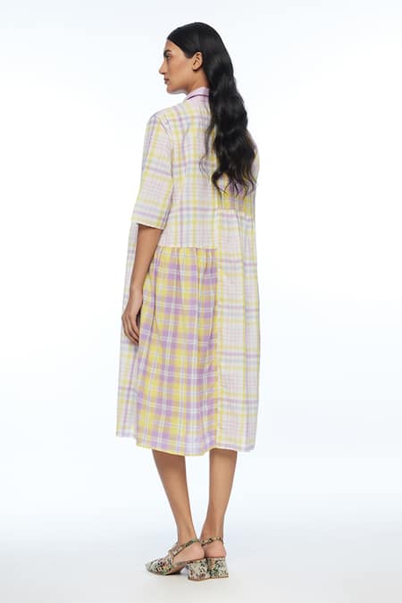 Payal Pratap Massiana Patchwork Dress 