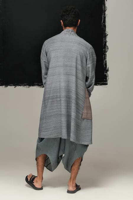 Urvashi Kaur Yoru Handwoven Eri Jacket 