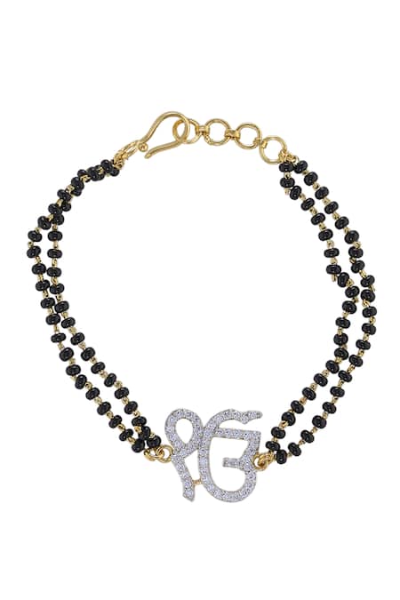 Sica Jewellery 925 Silver Ekomkar Hand Mangalsutra 