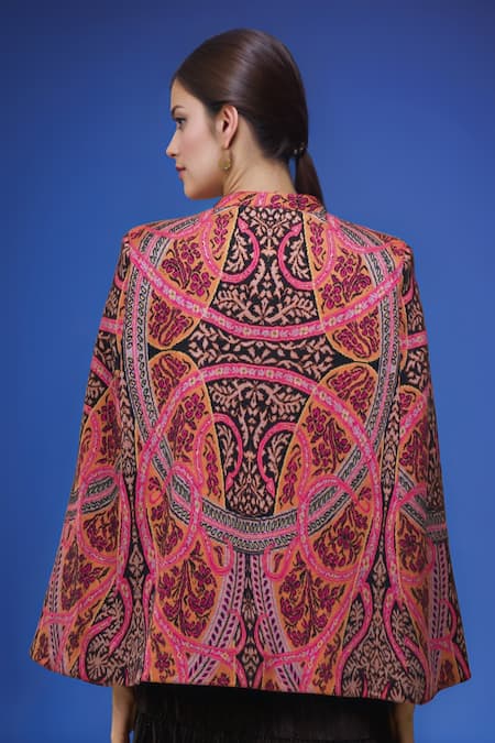 Naintara Bajaj Embroidered Cape 