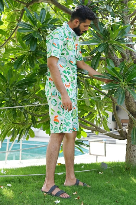 RAAS LIFE Painted Floral Coord Set 