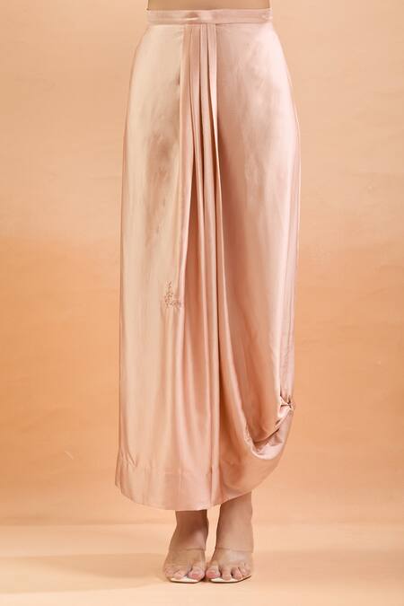 Buy Anamika Khanna Pink Beads, Sequins Round Neck Floral Embroidered Kaftan Set Online at Aza Fashions Buy_Anamika Khanna_Pink Beads, Sequins Round Neck Floral Embroidered Kaftan Set_Online_at_Aza_Fashions