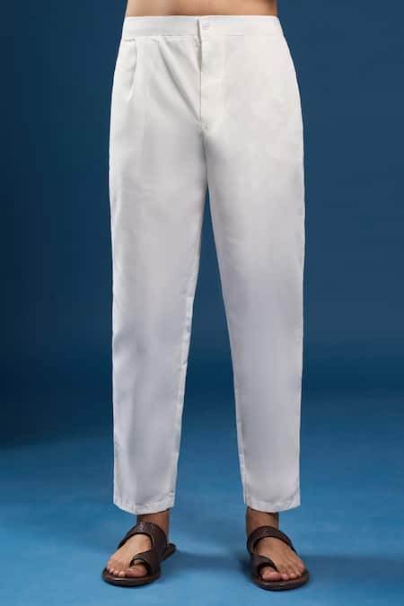 Buy_Arihant Rai Sinha_Yellow Silk, Cotton Light Dupion Kurta Set _Online_at_Aza_Fashions