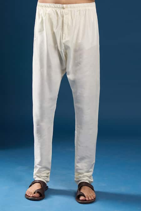 Buy_Arihant Rai Sinha_Pink Georgette, Polyester, Cotton Embroidery Chikankari Baby Kurta Pyjama Set _Online_at_Aza_Fashions