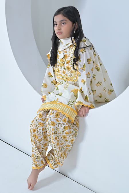 The Plum Bum Lily Designer Cotton Salwar Set 