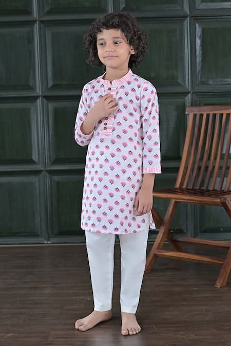 The Plum Bum Floral Print Kurta Set 