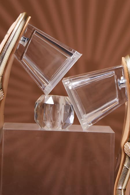 House Of Vian Gold Rhinestones Grace Heels Online at Aza Fashions House Of Vian_Gold Rhinestones Grace Heels _Online_at_Aza_Fashions