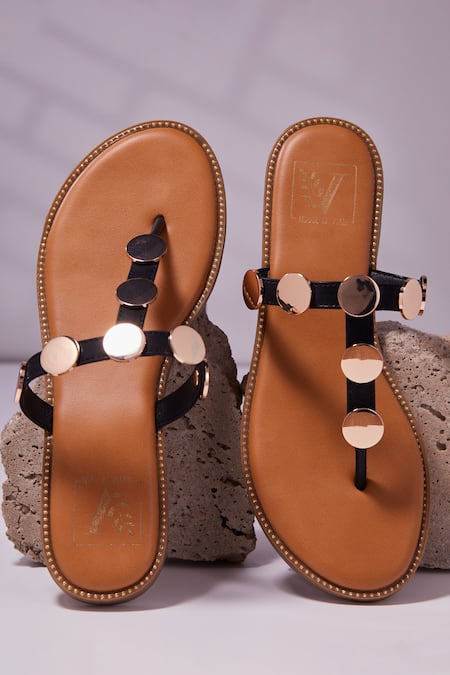 House Of Vian Black Designer Flats