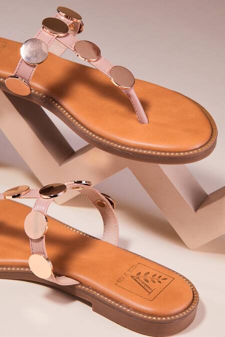 Buy House Of Vian Pink Designer Flats Online at Aza Fashions Buy_House Of Vian_Pink Designer Flats _Online_at_Aza_Fashions