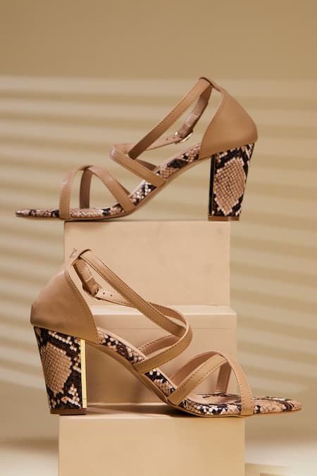 Buy House Of Vian Beige Lilith Strappy Heels Online at Aza Fashions Buy_House Of Vian_Beige Lilith Strappy Heels _Online_at_Aza_Fashions