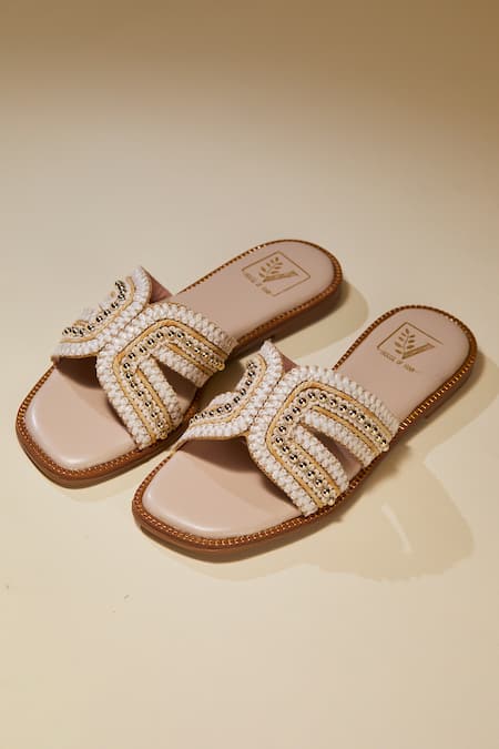House Of Vian White Designer Meadow Flats 