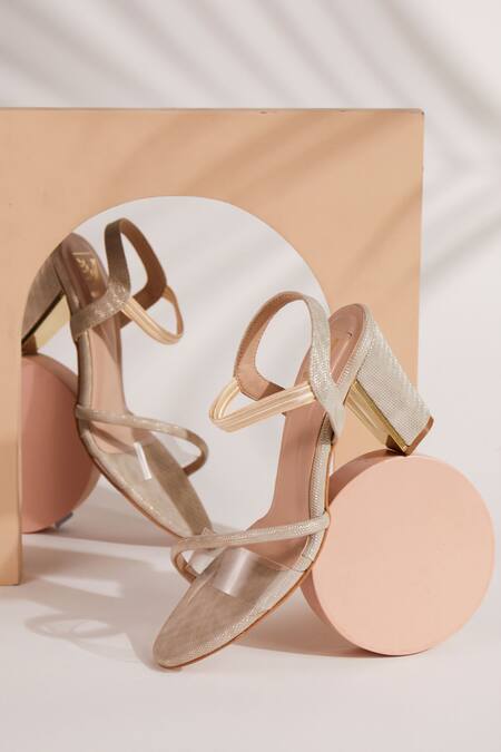 Buy House Of Vian Gold Sabrina Heels Online at Aza Fashions Buy_House Of Vian_Gold Sabrina Heels _Online_at_Aza_Fashions