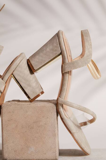 Buy House Of Vian Gold Sabrina Heels Buy_House Of Vian_Gold Sabrina Heels