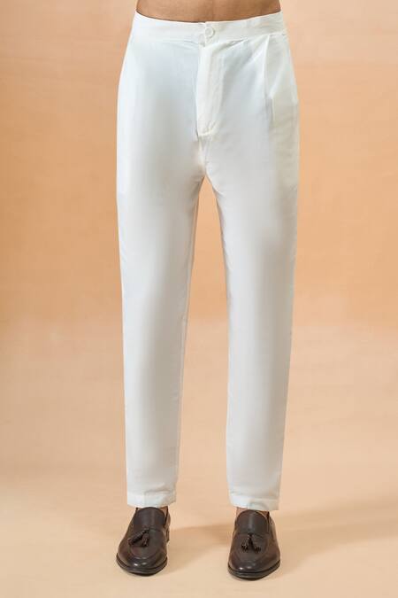 Buy_Arihant Rai Sinha_Gray Jacquard, Silk Designer Sherwani And Pant Set _Online_at_Aza_Fashions