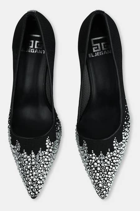Elleganti Fate Crystal Embellished Heels 